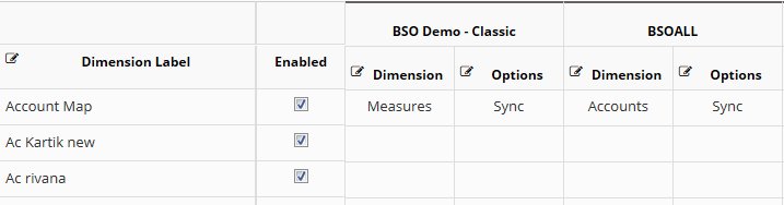Dimension Mapping Example
