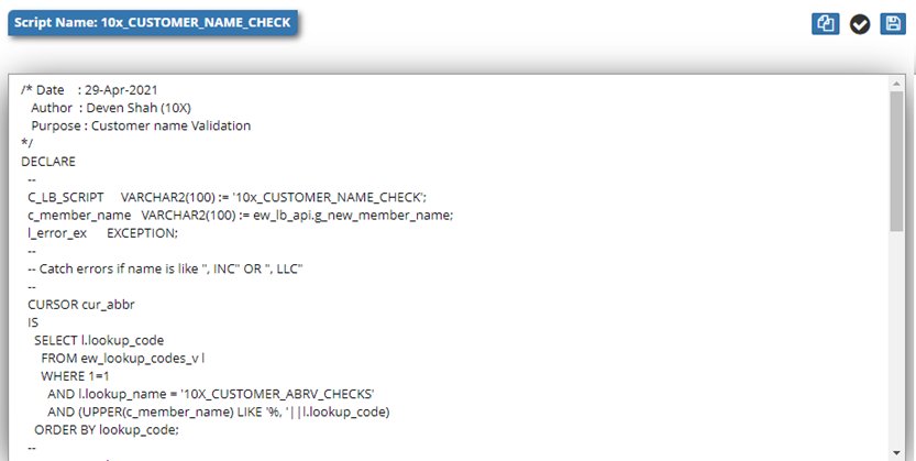 Logic Builder Editor